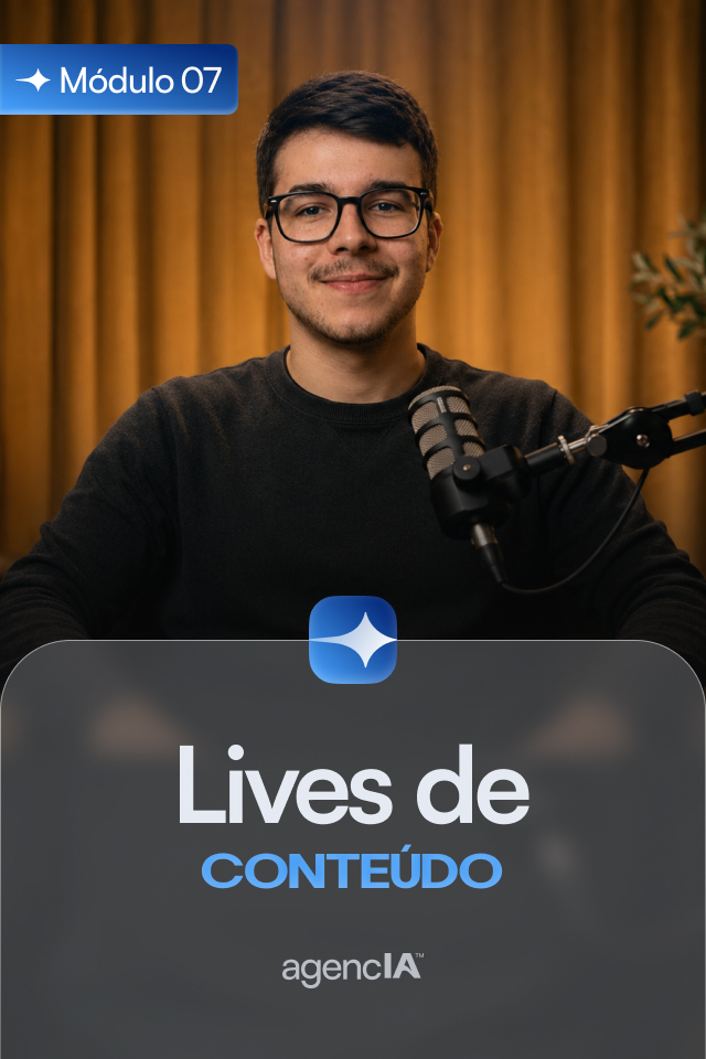 Capa do Módulo 07 — Lives de CONTEÚDO