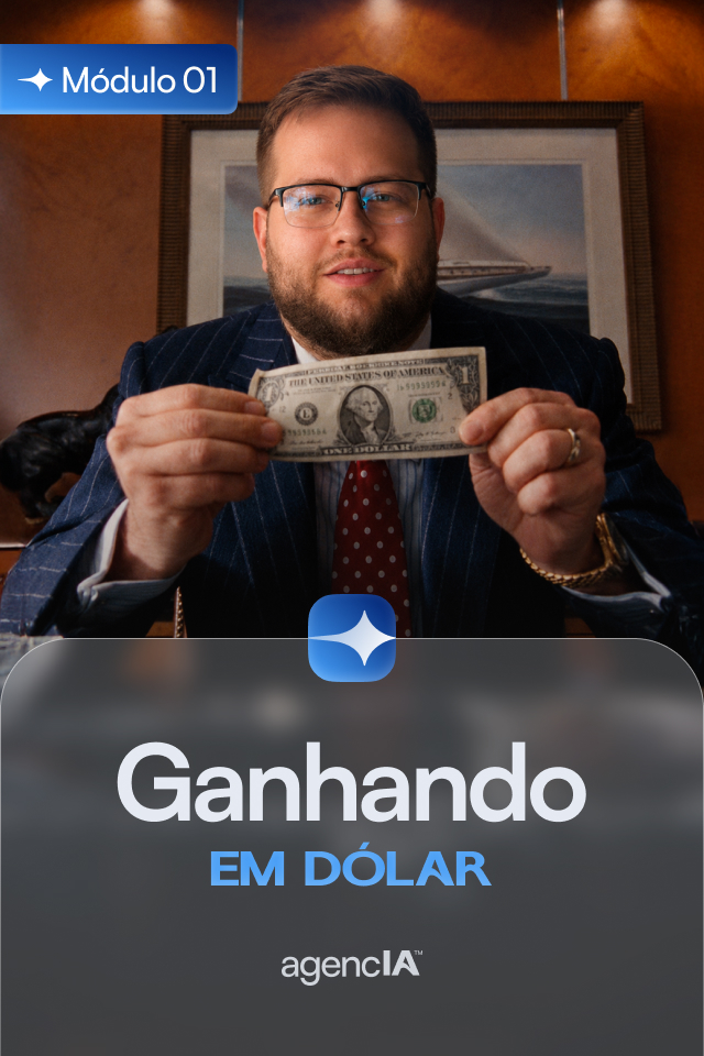 Capa do Módulo 01 — Ganhando EM DÓLAR